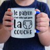 Mug - Le patron c'est celui qui porte la couche - Brod N' Flock
