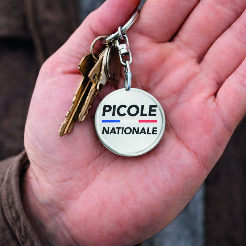 Porte clé - Picole Nationale - Brod N' Flock