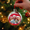 Boule de Noël - Avec votre photo - Brod N' Flock