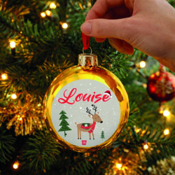 copy of copy of Boule de noël rouge