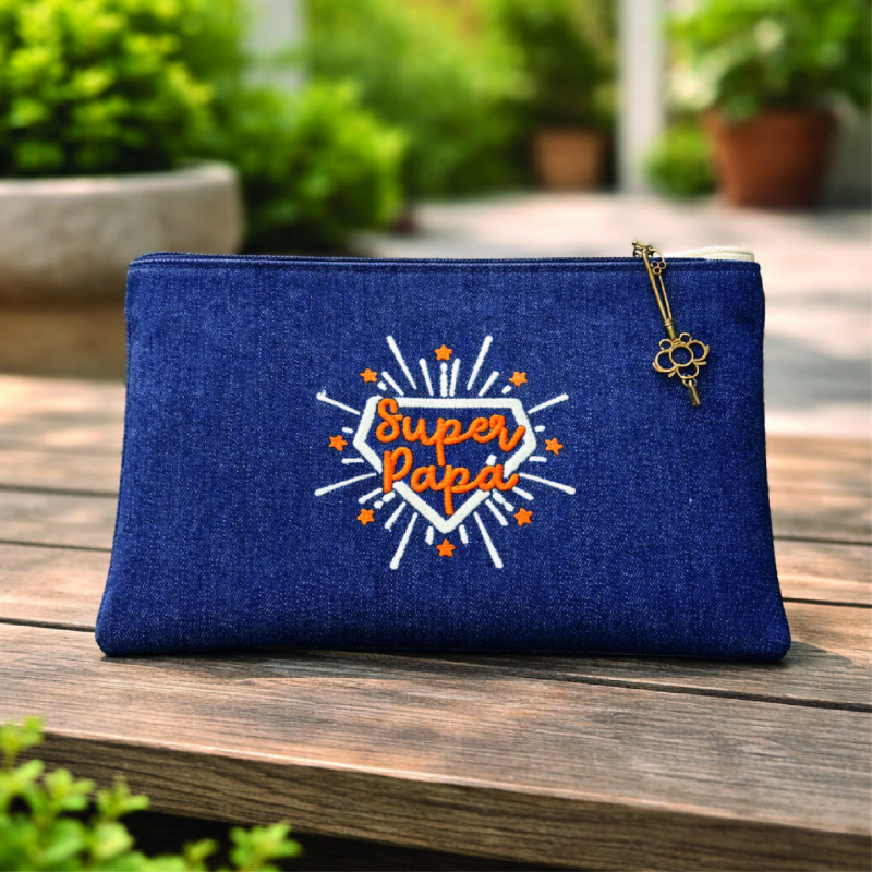 Pochette plate - Super Papa - Brod N' Flock
