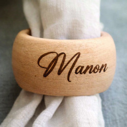 Rond de serviette personnalisé - Brod N' Flock