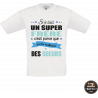 T-shirt - Si je suis un super frère c'est parce que... - Brod N' Flock