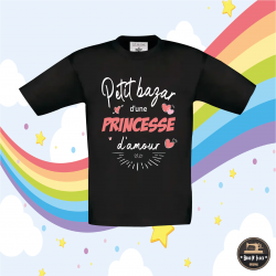 T-shirt - Petit bazar d'une princesse d'amour - Brod N' Flock