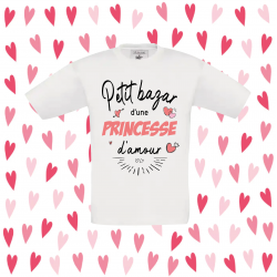 T-shirt - Petit bazar d'une princesse d'amour - Brod N' Flock