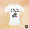 T-shirt - Je peux pas j'ai pétanque - Brod N' Flock