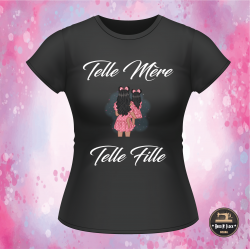 T-shirt - Telle mère telle fille - Brod N' Flock