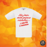 T-shirt - Un jour mon prince viendra... et mon père le - Brod N' Flock