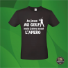 T-shirt - Je joue au golf mais j'aime aussi l'apéro - Brod N' Flock