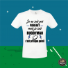 T-shirt - Je ne suis pas parfait mais je suis rugbyman - Brod N' Flock