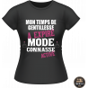 Tshirt - Mode connasse activé - Brod N' Flock
