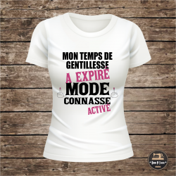 Tshirt - Mode connasse activé - Brod N' Flock