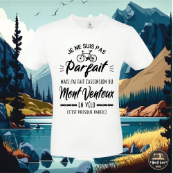 T-shirt - Je ne suis pas parfait mais j'ai fais... - Brod N' Flock