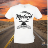 T-shirt - Vieux motard que jamais - Brod N' Flock