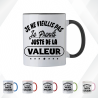 Mug - Je ne vieillis pas je prends juste de la valeur - Brod N' Flock
