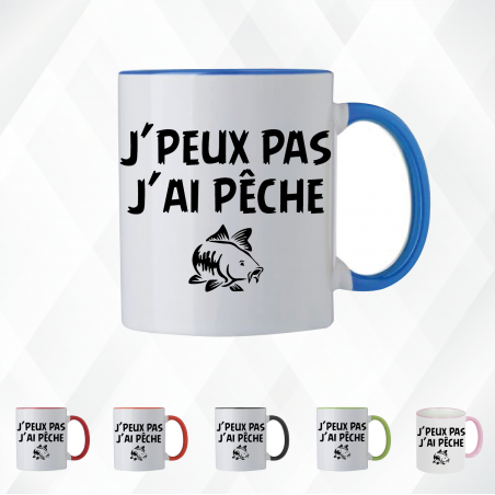 Mug - J'peux pas j'ai pêche  - Brod N' Flock