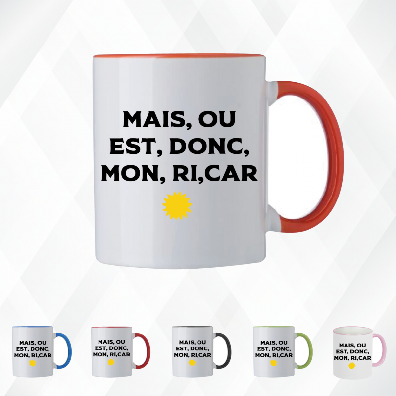 Mug - Mais où est donc mon ricard - Brod N' Flock