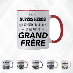 Mug- il y a des supers héros qui ne portent pas de cape -Brod N' Flock