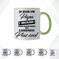 Mug - Je suis un Papa bricoleur comme un papa normal m - Brod N' Flock