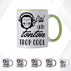 Mug - J'ai un tonton trop cool - Brod N' Flock