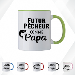 Mug - Futur pêcheur comme papa - Brod N' Flock