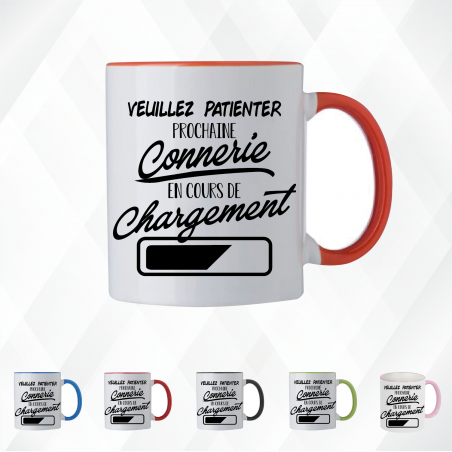 Mug - Prochaine connerie en cours de chargements - Brod N' Flock