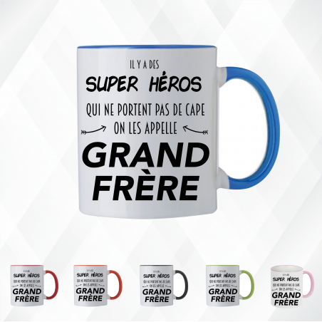 Mug- il y a des supers heros qui ne portent pas de cape -Brod N' Flock