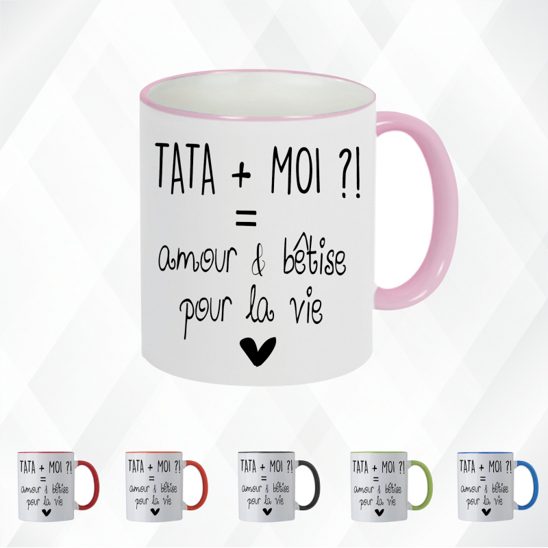 Mug - Tata et moi : amour et bêtise pour la vie - Brod N' Flock