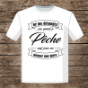 T-shirt - Ne me dérangez pas quand je pêche - Brod N' Flock