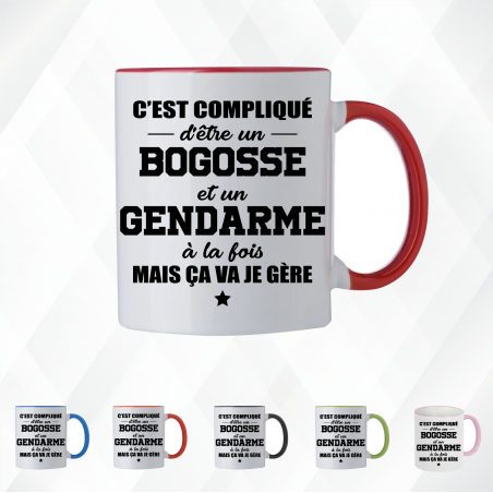 Mug - C'est compliqué d'être un beau gosse et un ... - Brod N' Flock