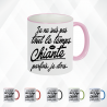 Mug - Je ne suis pas tout le temps chiante parfois ... - Brod N' Flock