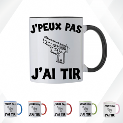 Mug - J'peux pas j'ai tir - Brod N' Flock