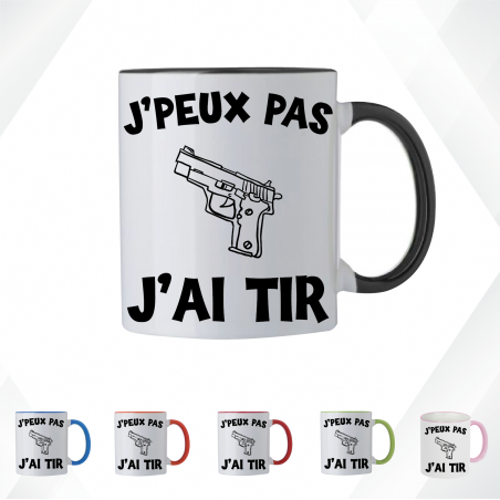 Mug - J'peux pas j'ai tir - Brod N' Flock