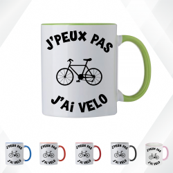 Mug - J'peux pas j'ai velo - Brod N' Flock