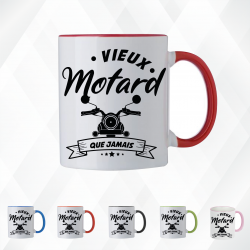 Mug - Vieux motard que jamais - Brod N' Flock