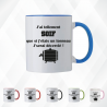 Mug - J'ai tellement soif que si j'étais un tonneau... - Brod N' Flock