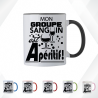 Mug - Mon groupe sanguin est Apéritif - Brod N' Flock