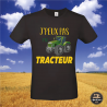 T-shirt - J'peux pas j'ai tracteur - Brod N' Flock