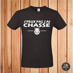 T-shirt - J'peux pas j'ai chasse - Brod N' Flock