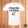 T-shirt - J'peux pas j'ai pêche - Brod N' Flock