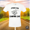 T-shirt - J'peux pas j'ai camping car - Brod N' Flock