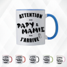 Mug - Attention Papy et Mamie j'arrive - Brod N' Flock