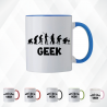 Mug - Geek ! L'évolution de l'homme - Brod N' Flock
