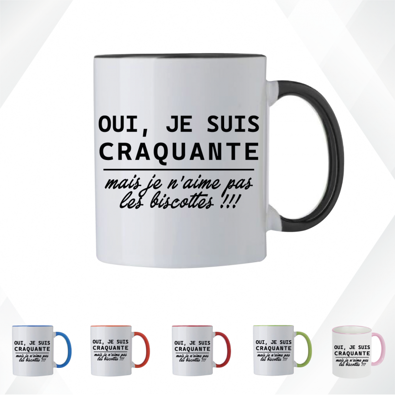 Mug - Oui je suis craquante mais je ne suis pas une... - Brod N' Flock Mug - Oui je suis craquante mais je ne suis pas une... - Brod N' Flock