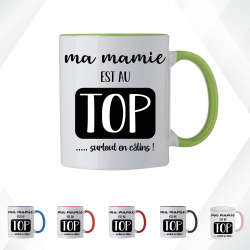 Mug - Ma mamie est au top... surtout en calins ! - Brod N' Flock