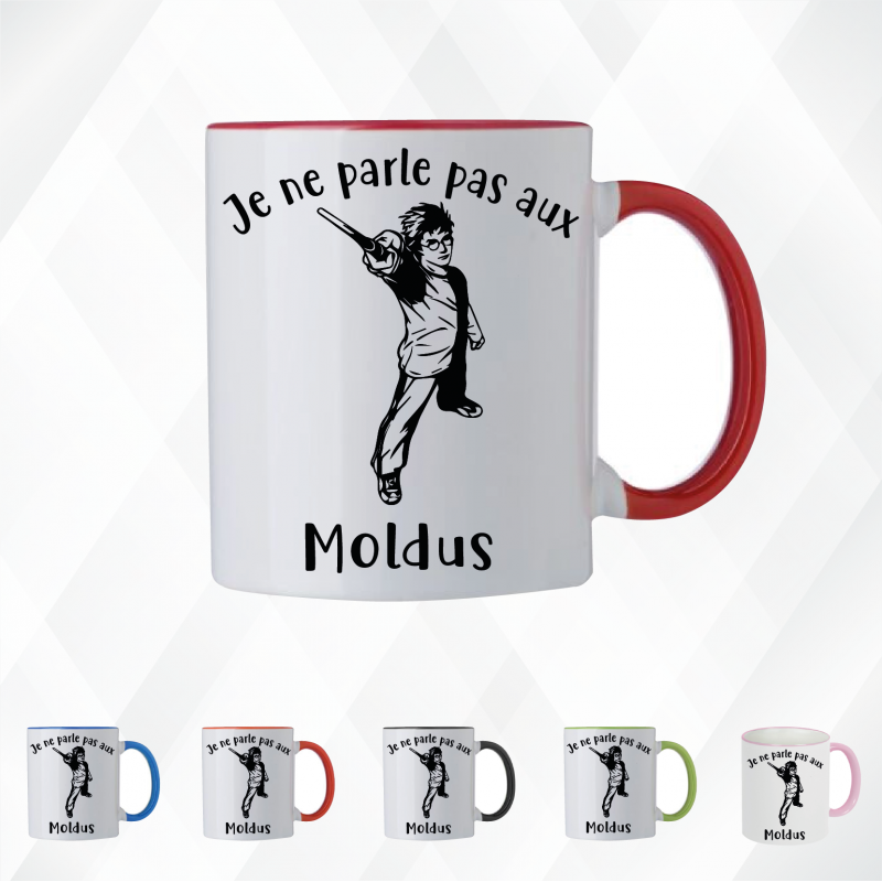 Mug - Je ne parle pas aux moldus - Brod N' Flock