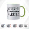 Mug - Qui a besoin de cheveux avec un corps pareil ? - Brod N' Flock