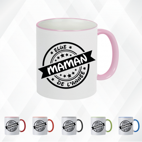 Mug - Elue Maman de l'année - Brod N' Flock