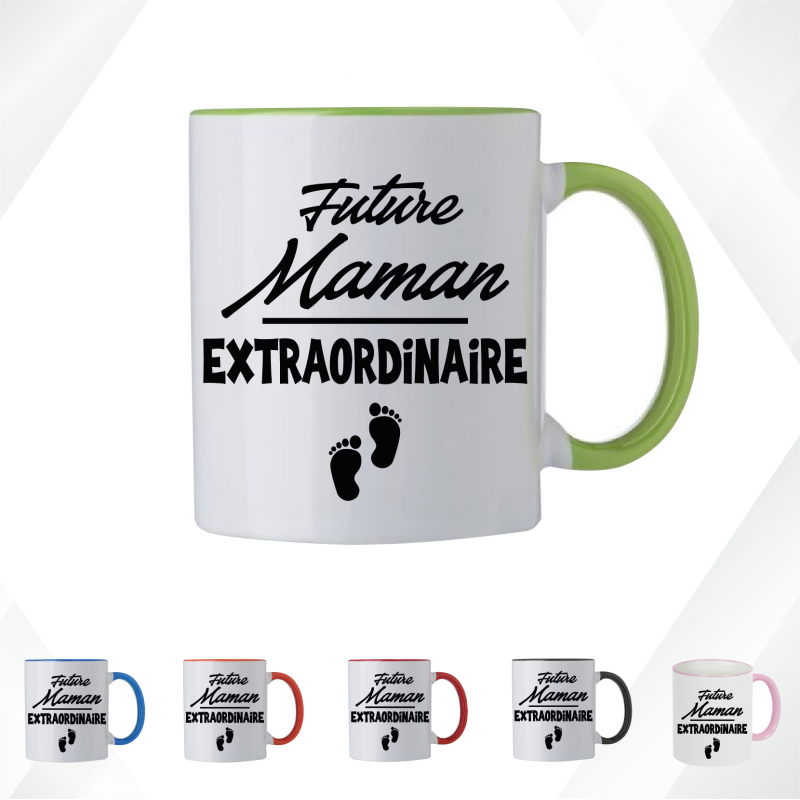 Mug - Future maman extraordinaire - Brod N' Flock