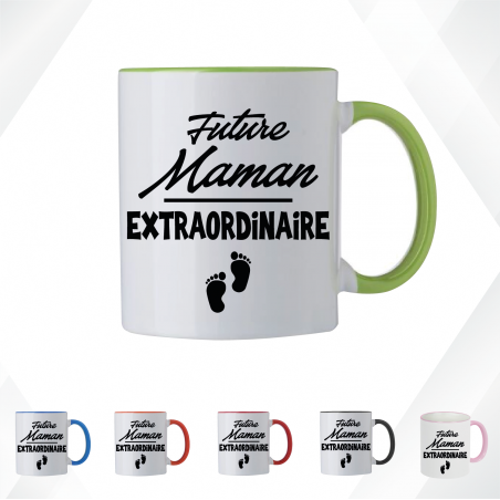 Mug - Future maman extraordinaire - Brod N' Flock